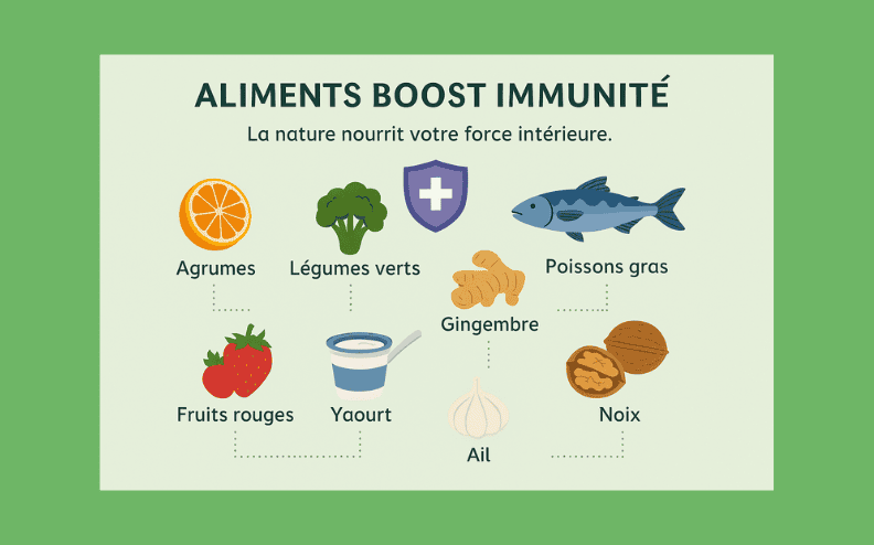 Voulez-vous savoir comment certains aliments renforcent votre immunité?