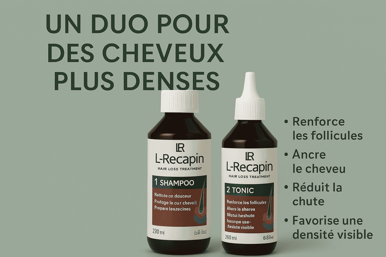 Comment agir efficacement contre la perte de densité et rendre jaloux votre meilleur ami?