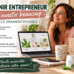 Devenir entrepreneur sans gros investissement